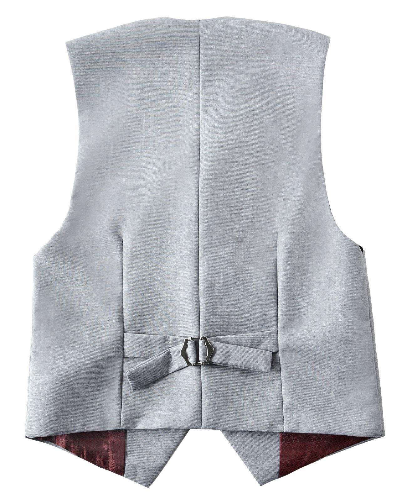 Suits for Boy Slim Fit Boys Suit Ring Bearer Outfit for Kids Gray Size 18