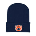 College Baby Infant Knit Cap Auburn Tigers Logo - Navy - Newborn