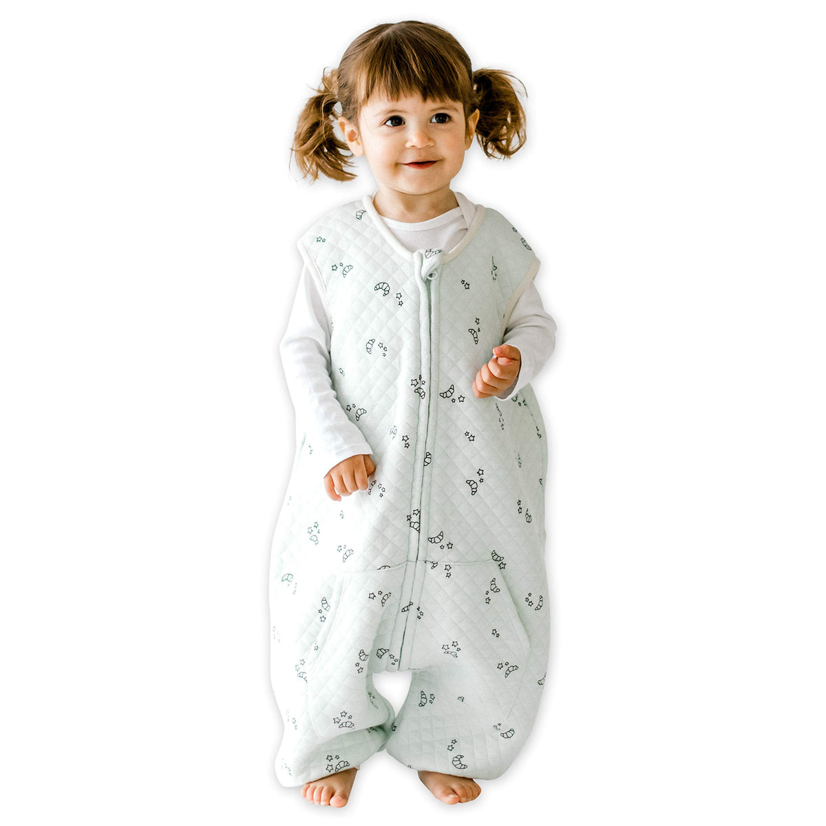 Dreamsuit: Toddler Sleep Sack with Legs, Rayon Made from Bamboo, 1.2 TOG