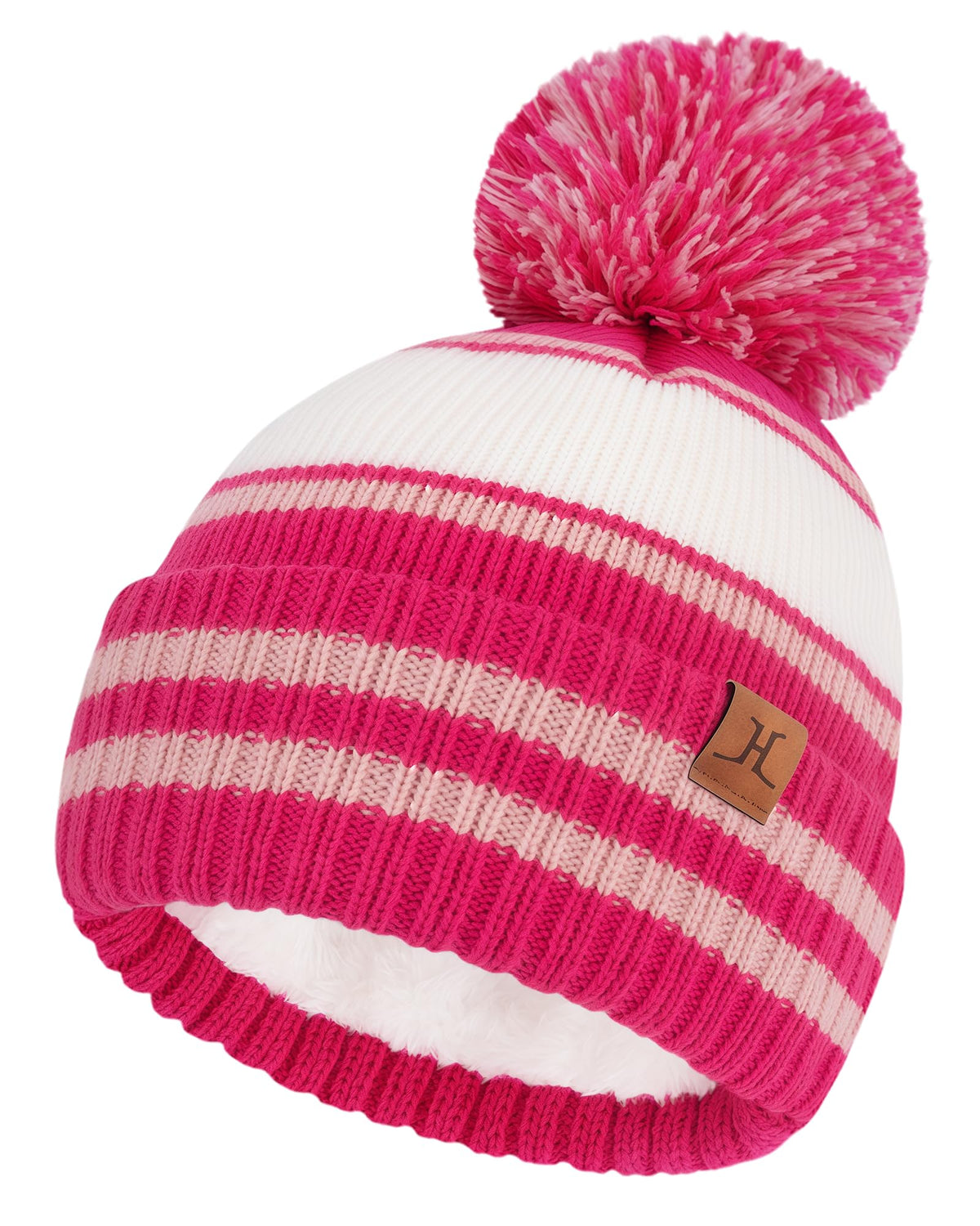FZ FANTASTIC ZONE Kids Toddler Winter Hat Beanie with Warm Fleece Aged 2-7
