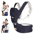 FRUITEAM Safety-Certified Baby Carrier with Hip Seat Newborn to Toddler