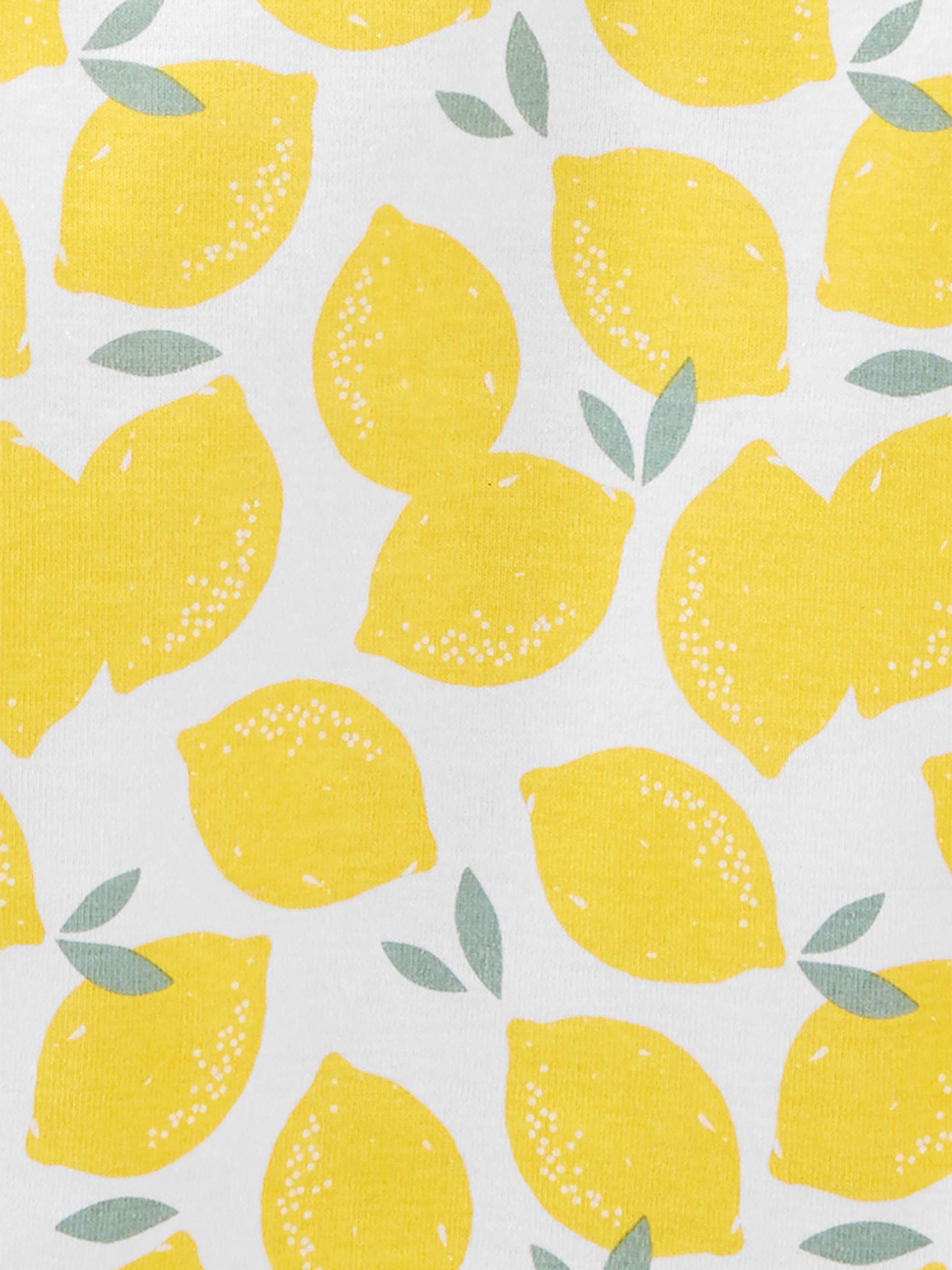 Simple Joys by Carter's Baby Girls' Short-Sleeve Bodysuit, Pack of 6, Multicolor/Birds/Fruit/Lemon/Turtle, 18 Months