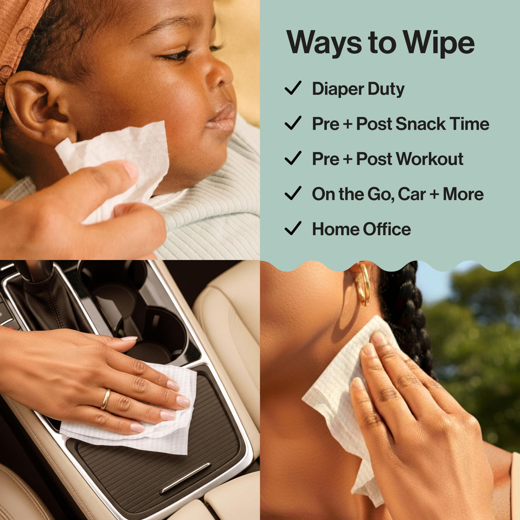 The Honest Company Hypoallergenic Multi-Use Baby Wipes for Sensitive Skin, Sunburst, 864 Count