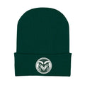 College Baby Knit Cap Colorado State Rams Logo - Hunter - Newborn