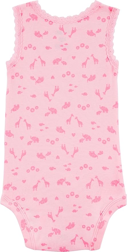 Simple Joys by Carter's Baby Girls' 6-Pack Sleeveless Bodysuit