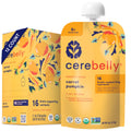 Cerebelly Organic Baby Food Pouches, Carrot Pumpkin Veggie Puree, 12ct