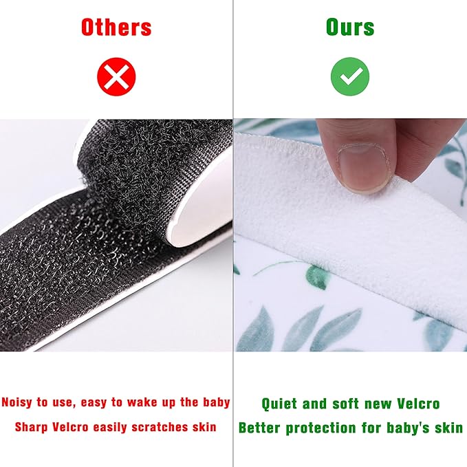 Newborn Sleep Sack Baby Swaddle,Swaddle me 6-12 Month,3-Way Adjustable Wearable Blanket,100% Rayon Cotton Swaddling Sleeping Bag，TOG 0.5 (Leaf, 6-12 Months)