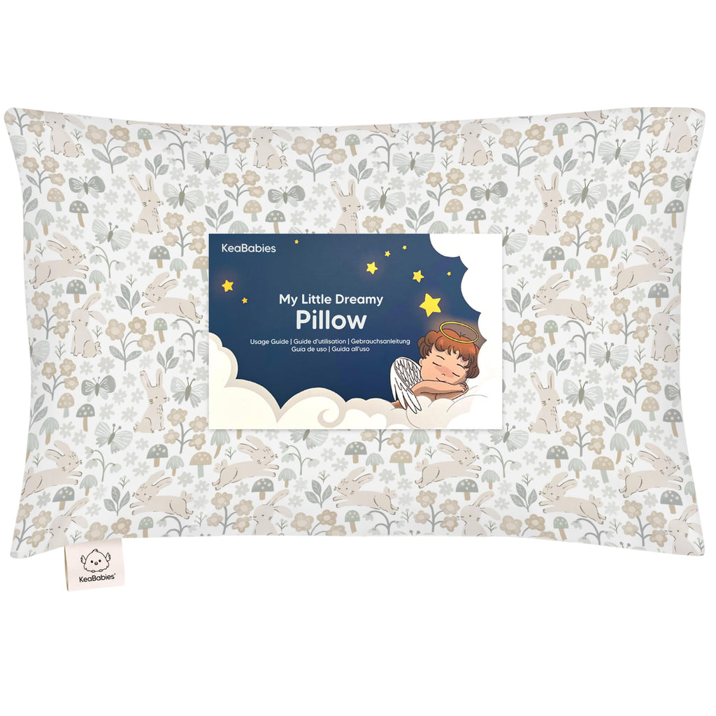 Toddler Pillow with Pillowcase, 13x18 My Little Dreamy Pillow (Prairie)