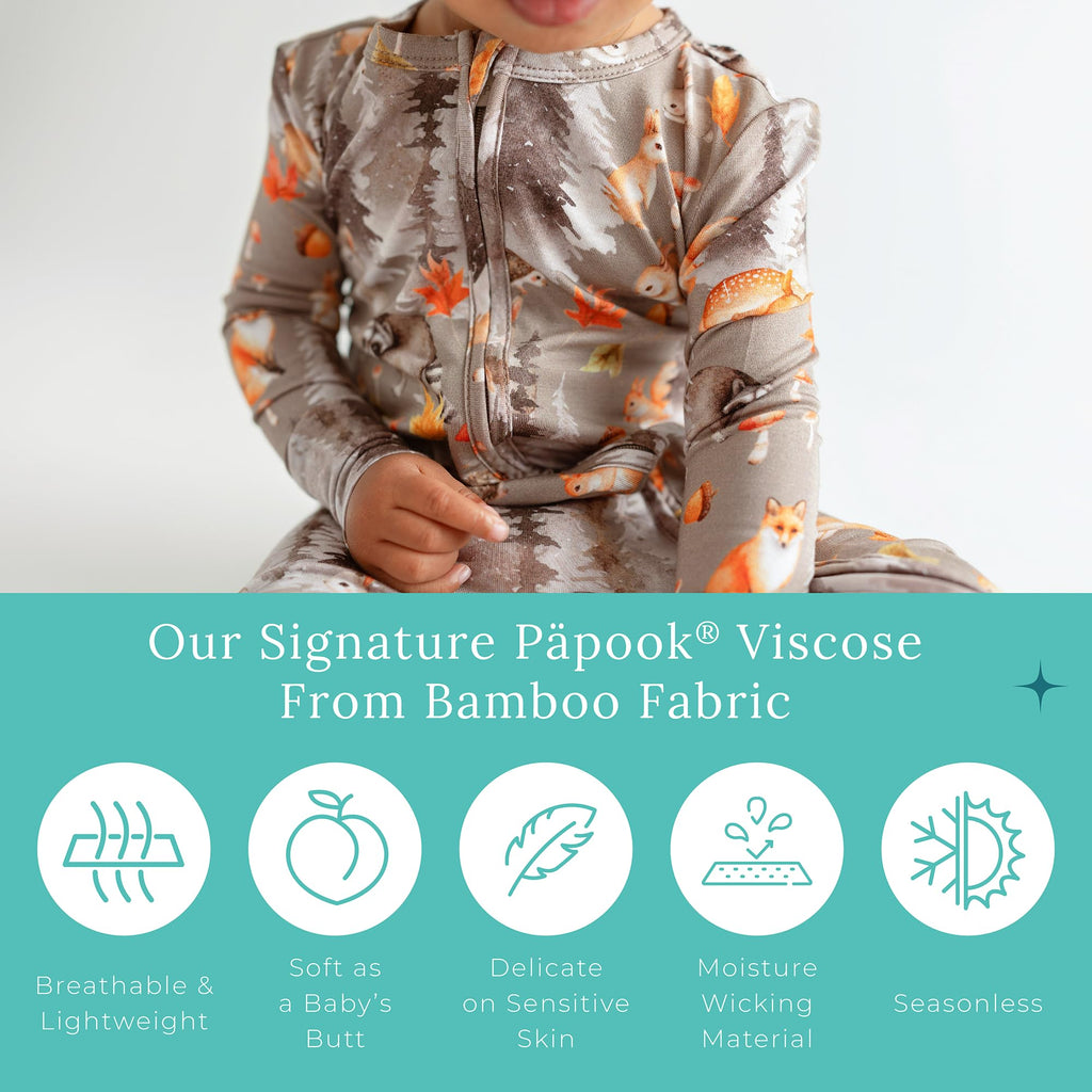 Posh Peanut Convertible Baby Sleepers, Boy Toddlers Footless Pajamas