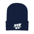 College Baby Infant Knit Cap Washburn Ichabods Logo - Navy - Newborn