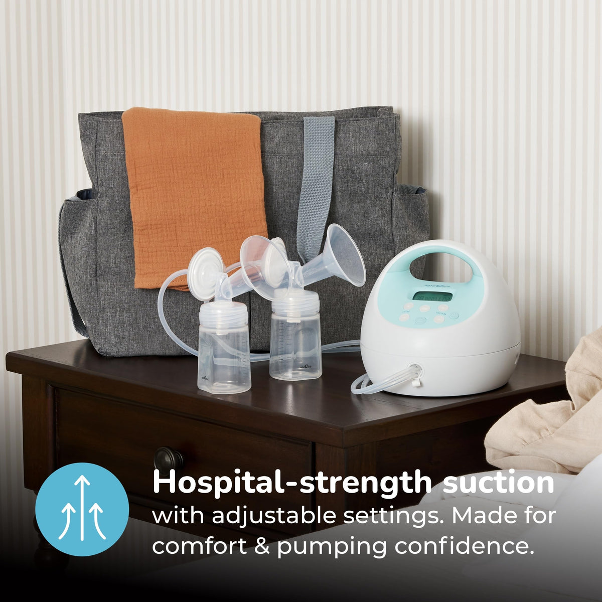 Spectra Baby S1 Plus Premier Rechargeable Breast Pump, 24 mm