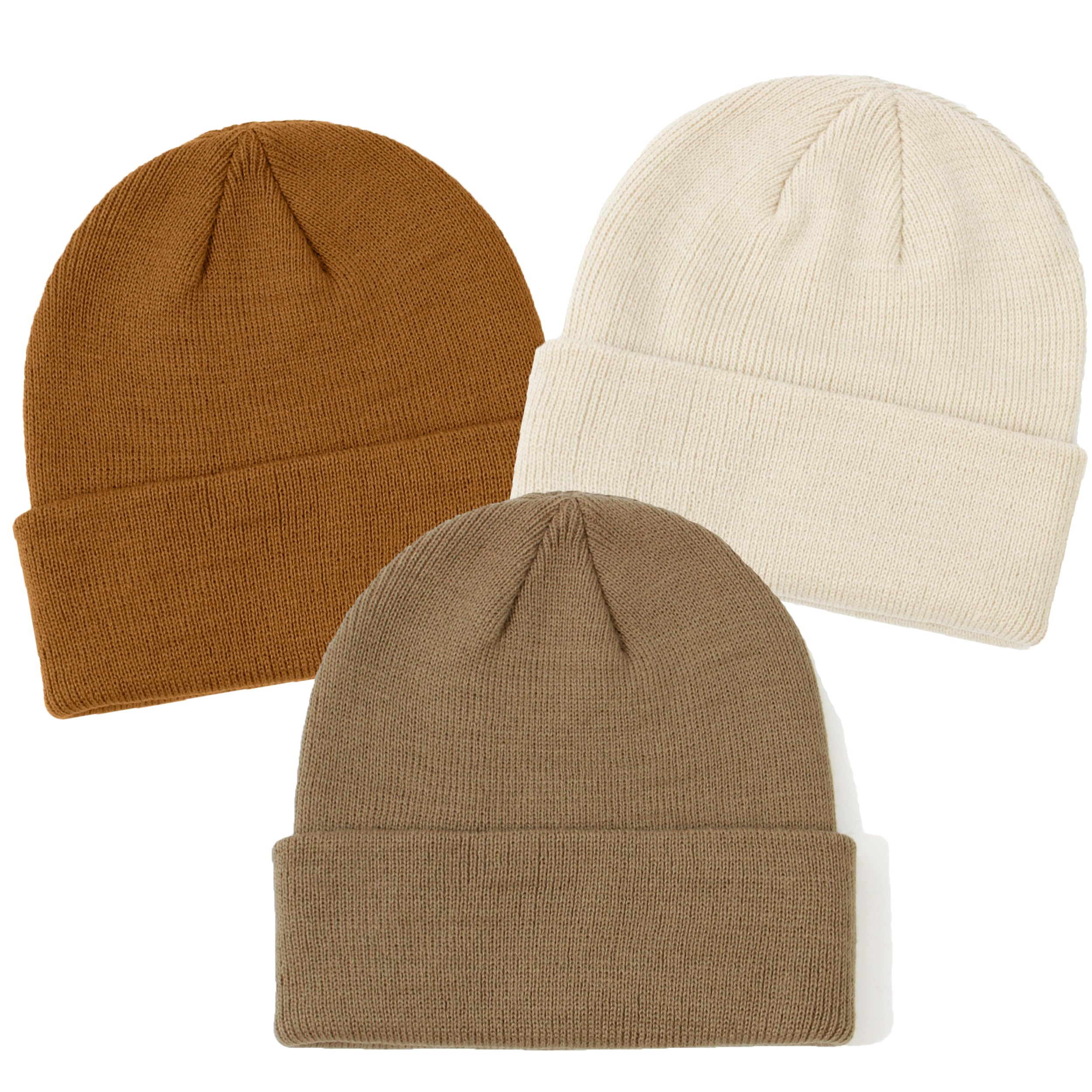 YMYDYFC Baby Beanie 3Pack Toddler Beanie Baby Winter Hats Boy&Girl 0-6Years