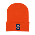 College Baby Infant Knit Cap Syracuse Orange Logo - Orange - Newborn