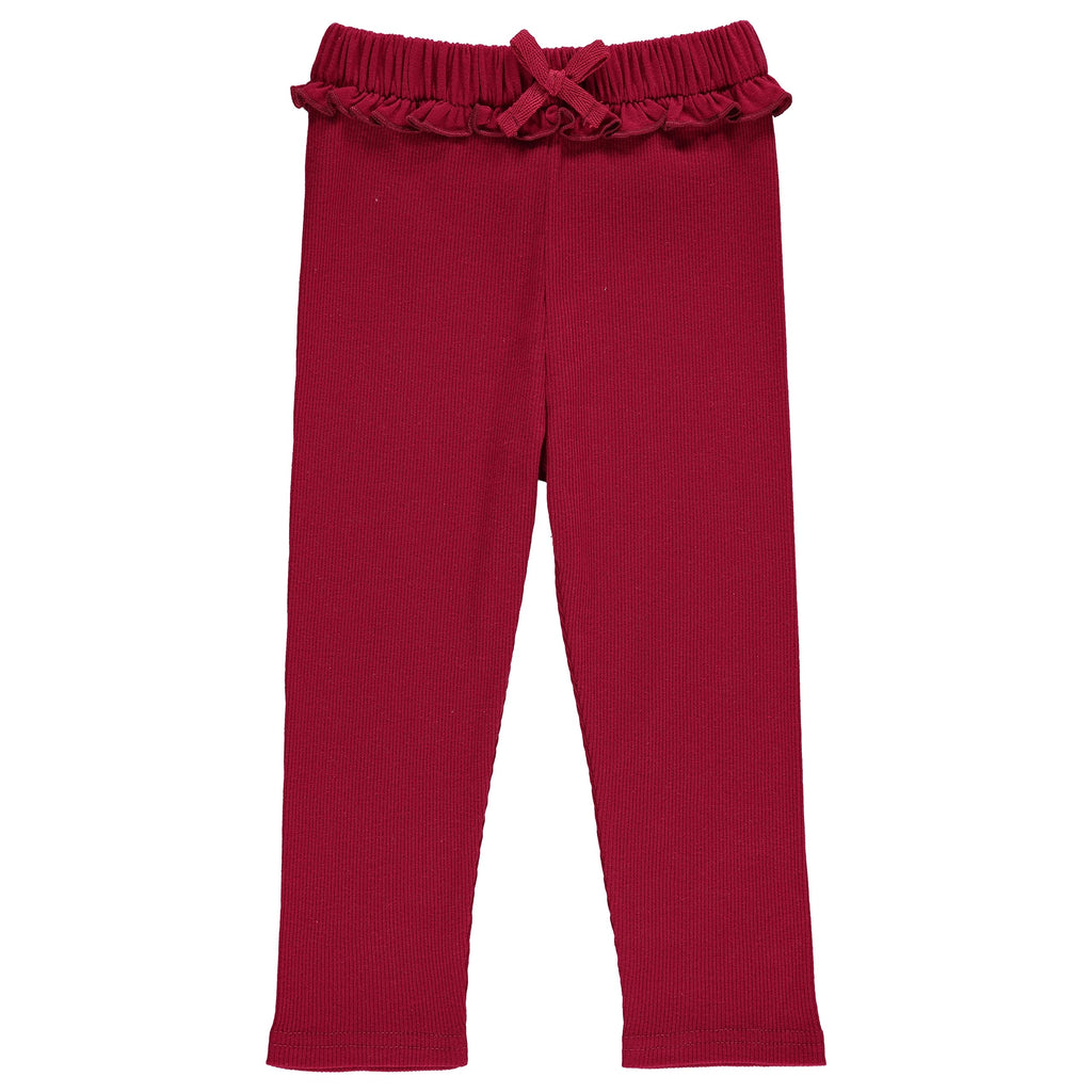 Cudlie 5-Pack Girls Joggers – Soft Cotton Blend Sweatpants for Toddlers & Kids | Cozy Lounge Pants, Playwear, and Active Joggers – Sizes 3 Months to 4T
