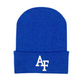 College Baby Infant Knit Cap Air Force Falcons Logo - Royal - Newborn