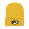College Baby Infant Knit Cap Missouri Tigers Logo - Gold - Newborn