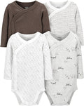 Simple Joys by Carter's unisex-baby 4-pack Side Snap Bodysuit