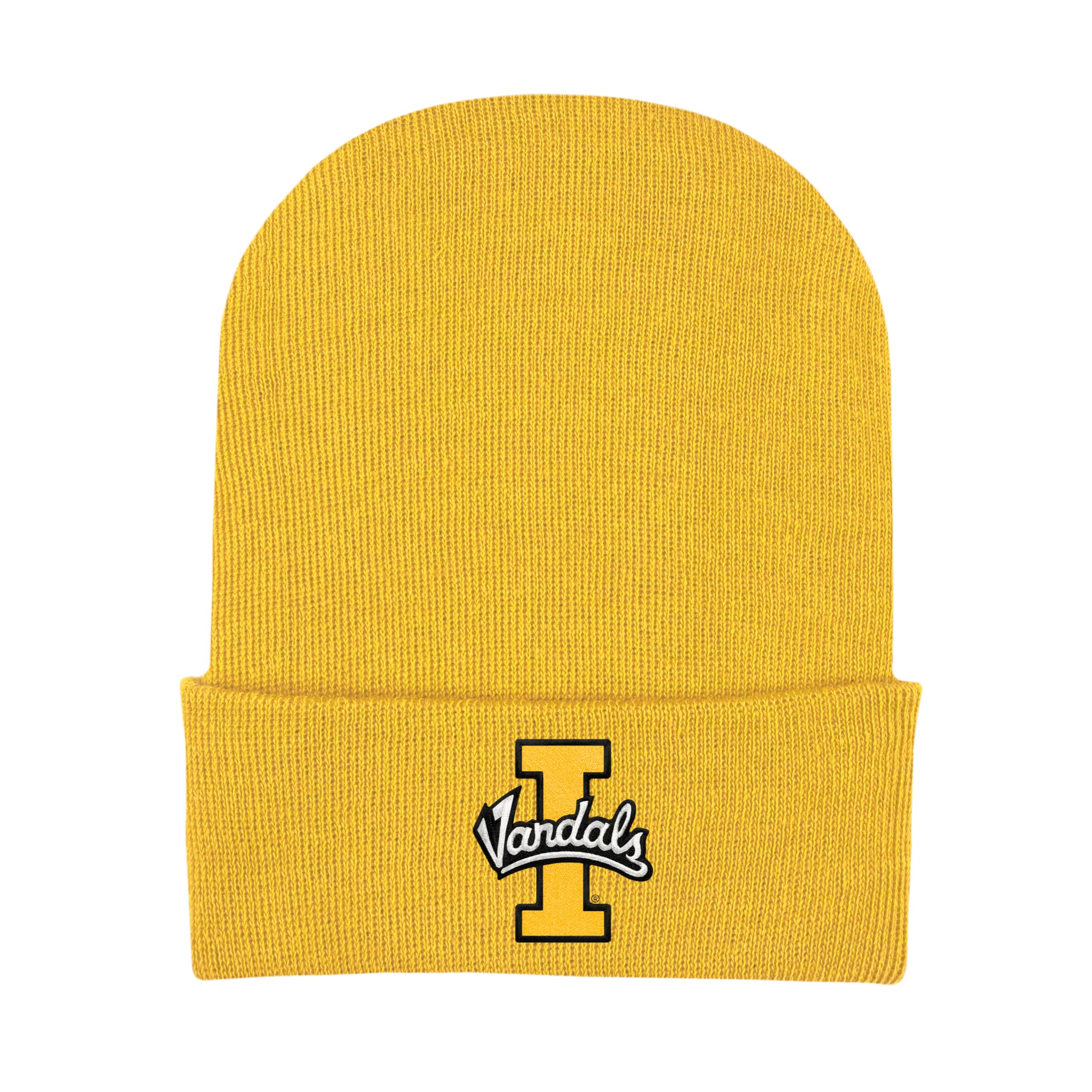 College Baby Infant Knit Cap Idaho Vandals Logo - Gold - Newborn
