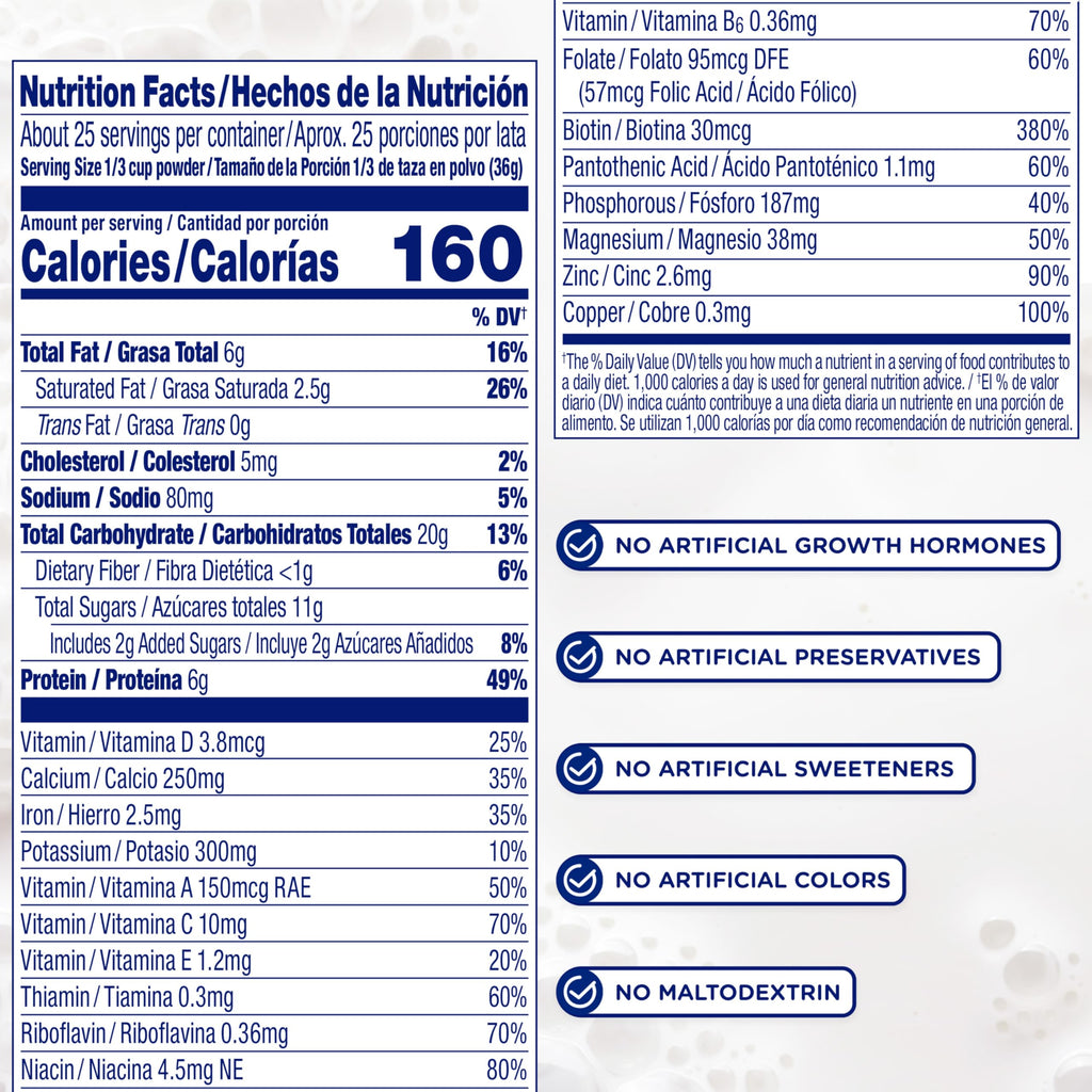 Enfagrow Premium Toddler Milk Nutritional Drink, Enfagrow Toddler Drink, Try Our Brain-Supporting Trio, 32oz Can