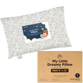 Mini Toddler Pillow with Pillowcase, 9x13 My Little Dreamy Pillow (Prairie)
