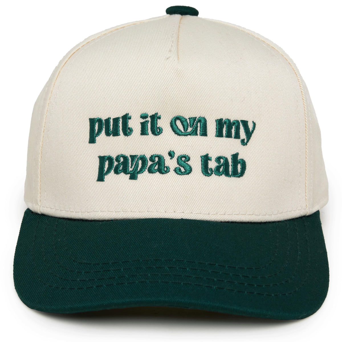 Toddler 2 Tone Trucker Snapback Hat - Philly - Green/Beige