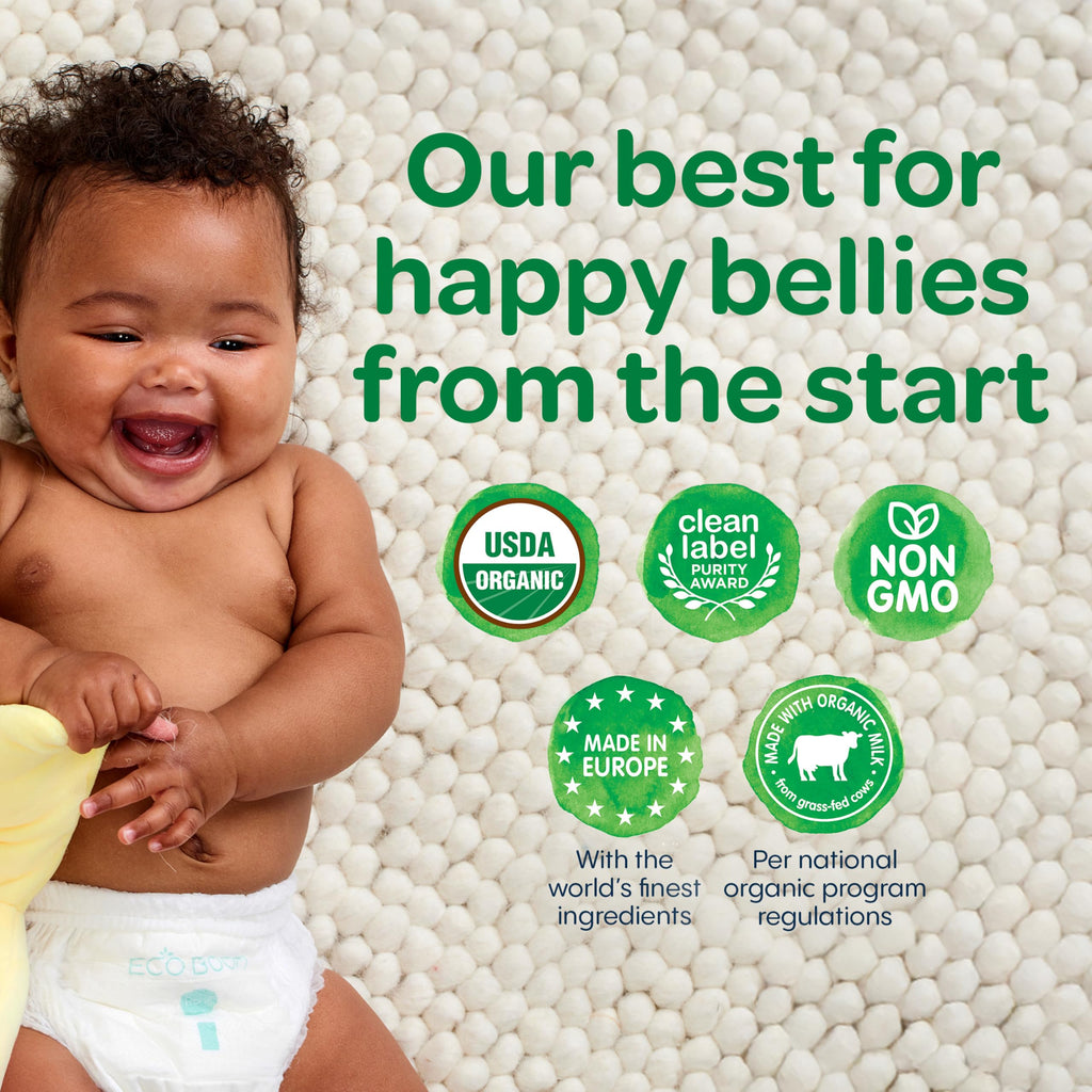 HAPPY BABY Stage 1 A2, 0-12 Months, Organic Infant Formula, 22.9oz (1 Pack)