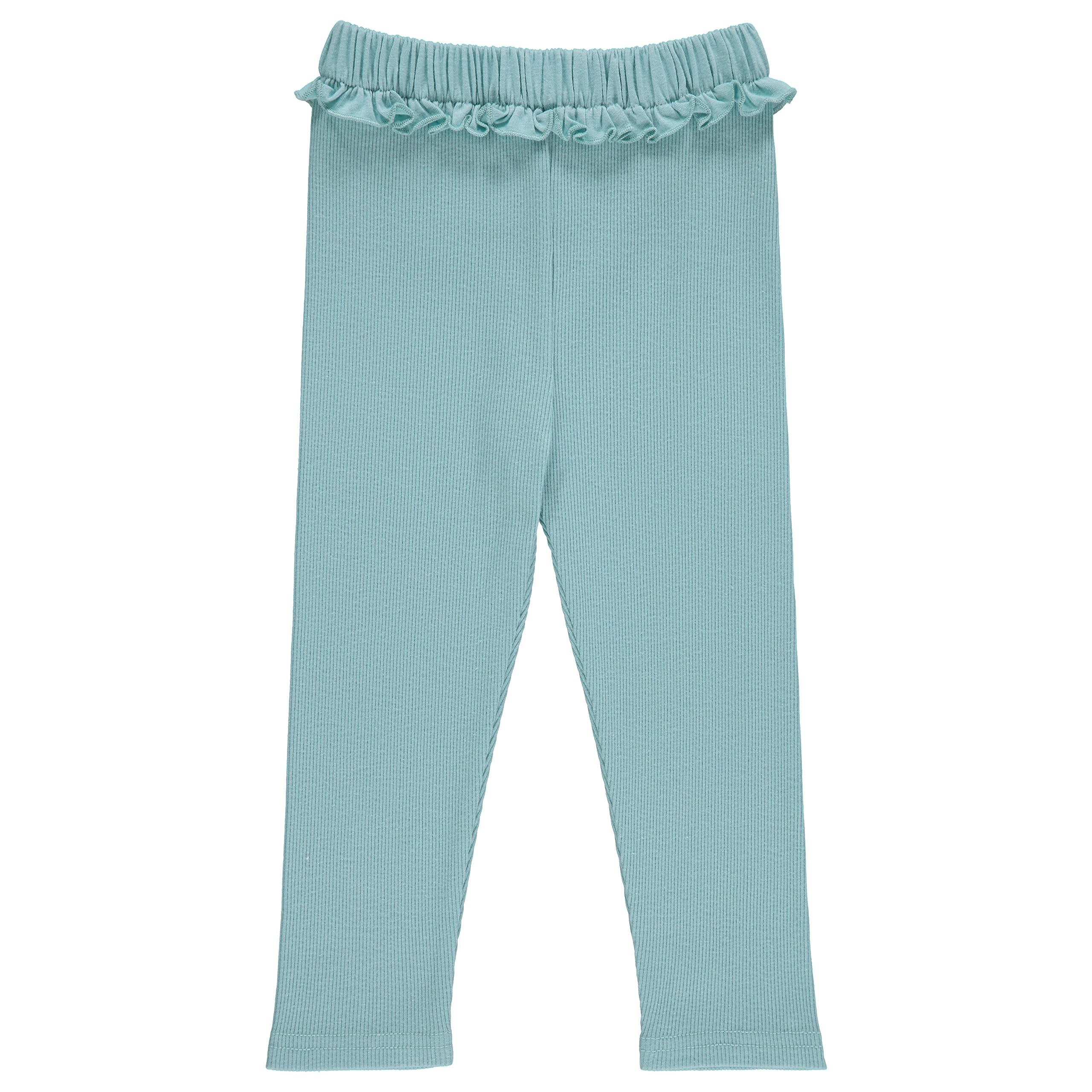 Cudlie 5-Pack Baby Girls Joggers - Lounge Pants, Active Sweatpants Sweats - Ruffled Joggers for Girls, 18-24 Months