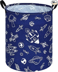Round Laundry Hamper Storage Basket Laundry Organizer Hamper Storage Bins Clothes and Toys Box Nursery Hamper Gift Basket For Kids with Handles