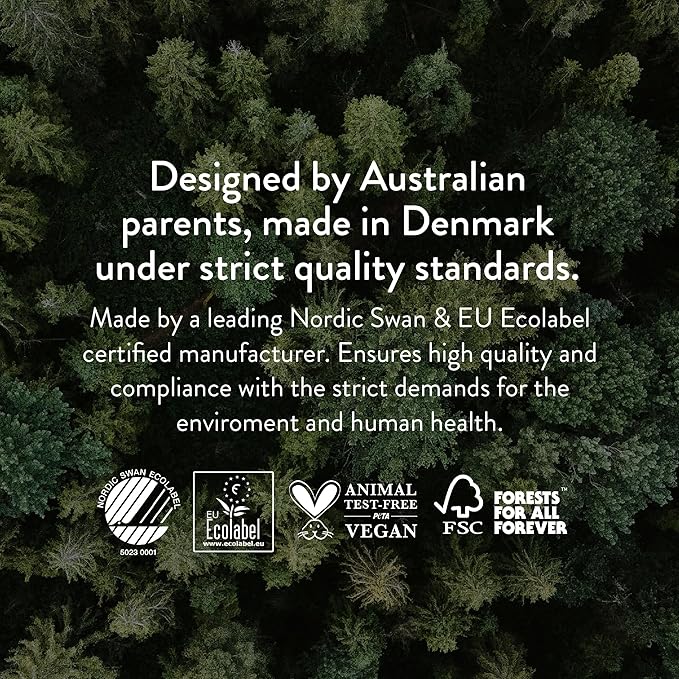 Joonya Pull-Up Pants Baby Diapers, Size 5 XL (24-37 lb) - 6 Bags of 23 (138) - NonToxic, Eco-Friendly, Ultra Slim, Overnight Use - Made in Denmark