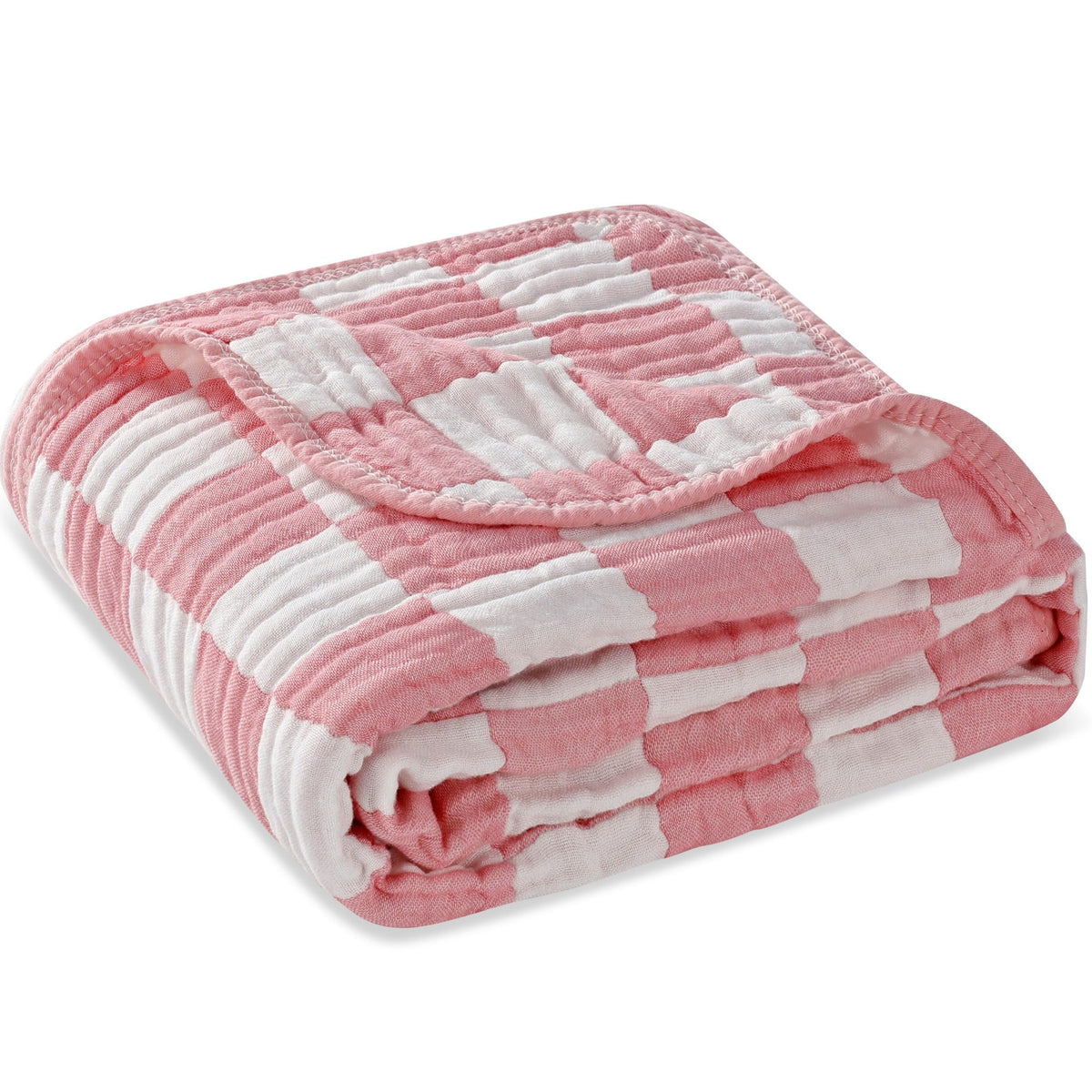 HardNok Ultra Soft Muslin Baby Blanket, A Versatile Swaddle and Bed Blanket for Babies, Toddlers, Boys, and Girls (1 Pack).