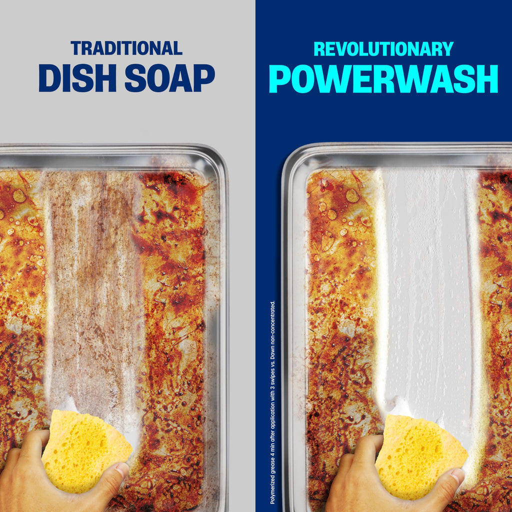 Dawn Powerwash Spray, Dish Soap, Dishwashing Liquid, Fresh, 1 Starter Kit + 3 Refills, 4x16 Fl Oz