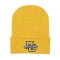 College Baby Infant Knit Cap Marquette Golden Eagles Logo - Gold - Newborn
