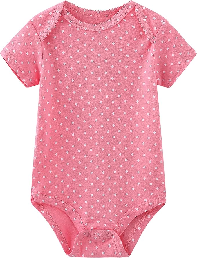Baby Layette Set Baby Boys' 9-Piece Bodysuits Pants Set Toddler Girl Boy Unisex Baby Gift Sets
