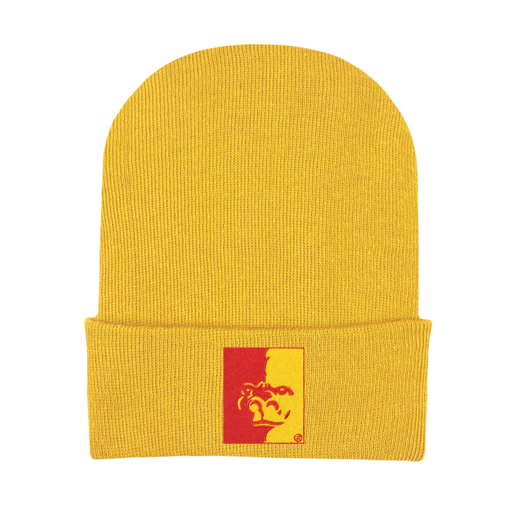 College Baby Infant Knit Cap Pittsburg State Gorillas Logo - Gold - Newborn