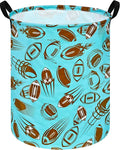 Round Laundry Hamper Storage Basket Laundry Organizer Hamper Storage Bins Clothes and Toys Box Nursery Hamper Gift Basket For Kids with Handles