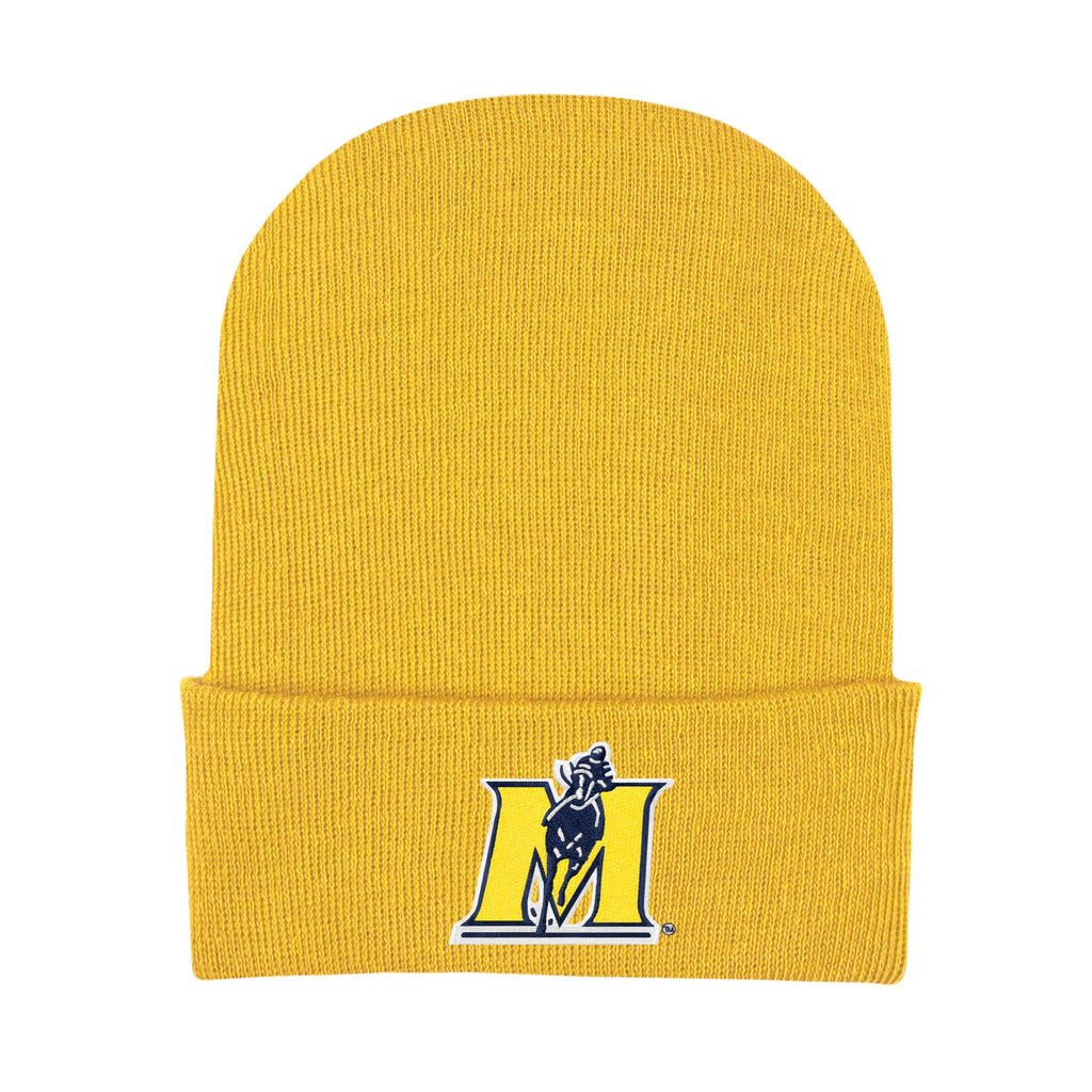 College Baby Infant Knit Cap Murray State Racers Logo - Gold - Newborn