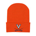 College Baby Infant Knit Cap Virginia Cavaliers Logo - Orange - Newborn