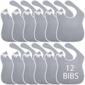 Large Waterproof Bibs Outdoor Collection - 4pk, 12pk, 48pk