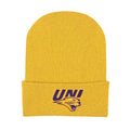 College Baby Infant Knit Cap Northern Iowa Panthers Logo - Gold - Newborn