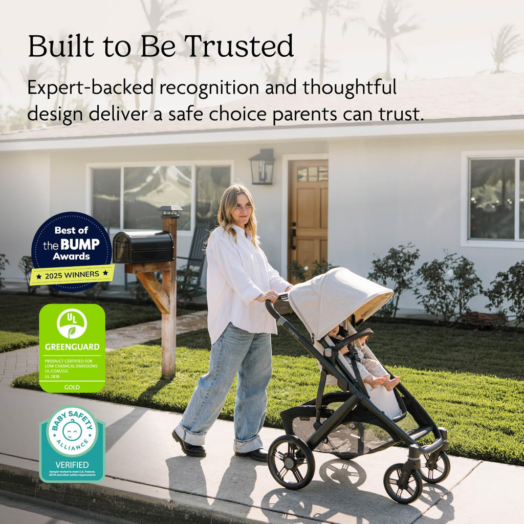UPPAbaby Vista V3 Convertible Single-to-Double Stroller for Baby & Toddler, 30+ Configurations, Car Seat Compatible, All-Wheel Suspension, XL Basket – Jake (Charcoal/Carbon Frame)